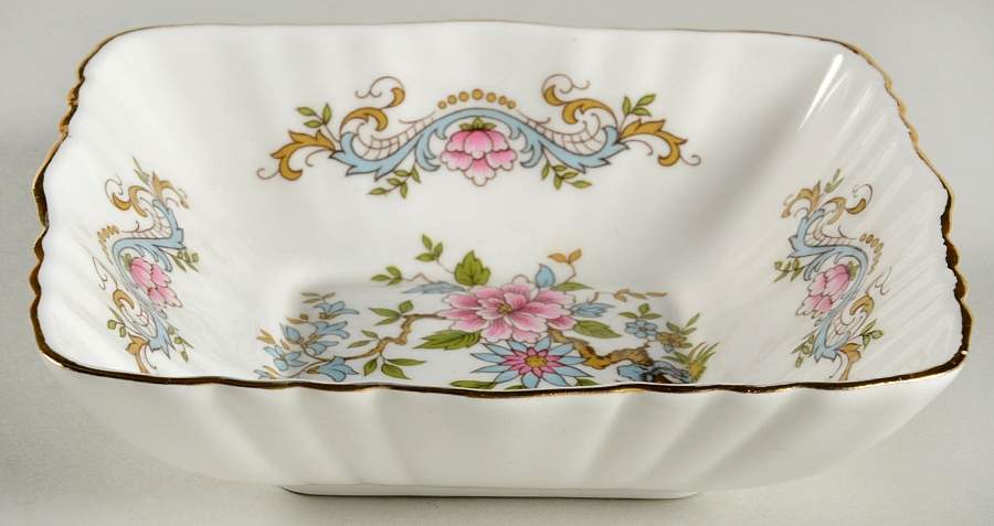 Mandarin Small Square Sweet Meat Dish by Royal Standard-1