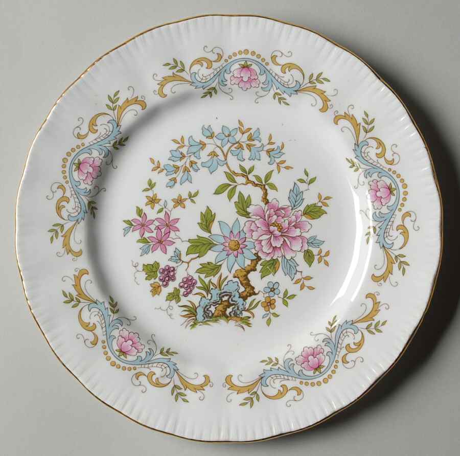 Mandarin Salad Plate by Royal Standard-1