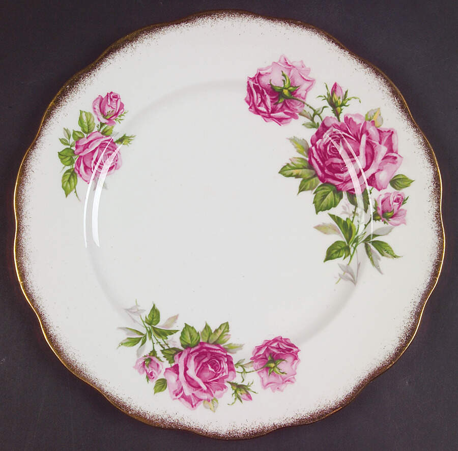 Orleans Rose Dinner Plate by Royal Standard-1