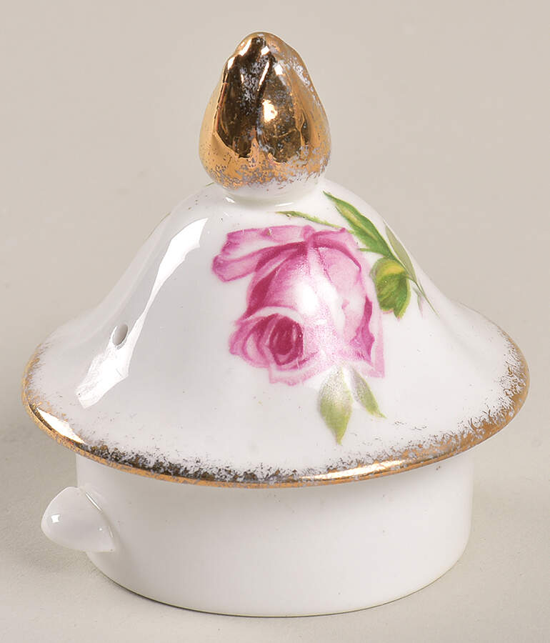 Orleans Rose Lid for Mini Coffee Pot by Royal Standard-1