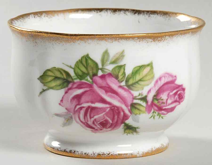 Orleans Rose Mini Open Sugar Bowl by Royal Standard-1