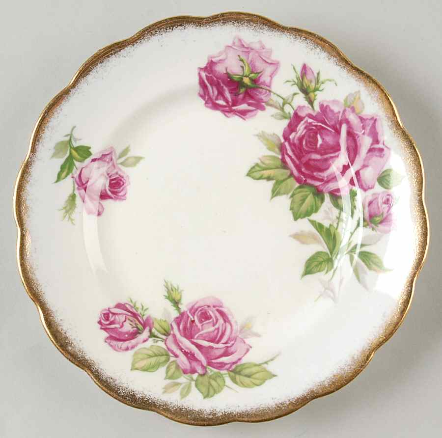 Orleans Rose Bread & Butter Plate by Royal Standard-1