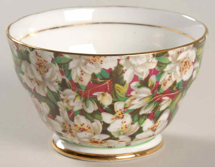 Peach Tree Mini Open Sugar Bowl by Royal Standard-1
