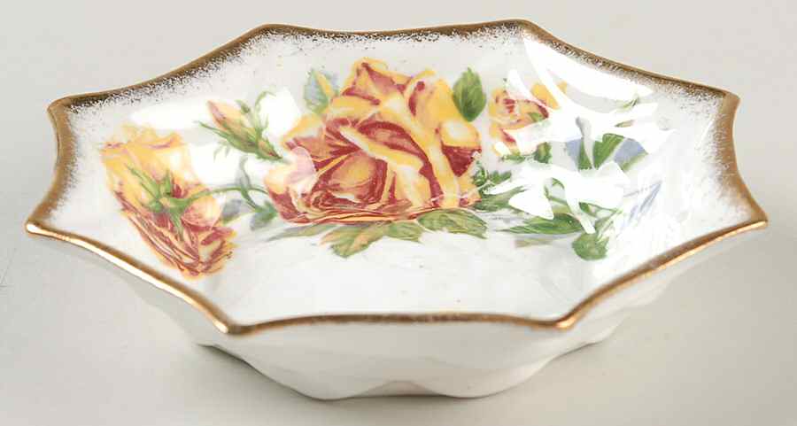 Romany Rose Nut Dish by Royal Standard-1