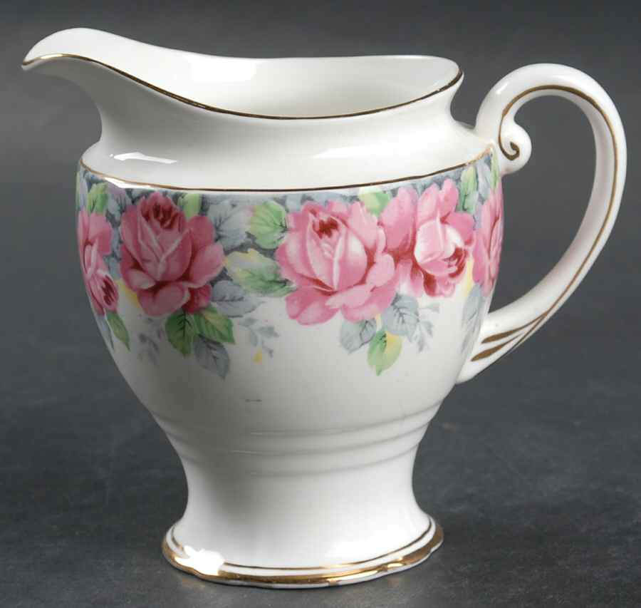 Rose of Sharon Creamer by Royal Standard-1