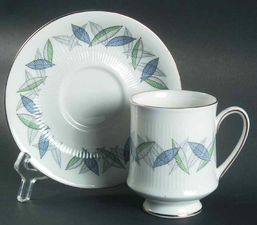 Trend Footed Cup & Saucer Set by Royal Standard-1