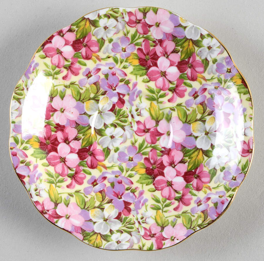 Virginia Stock Saucer for Footed Cup by Royal Standard-1