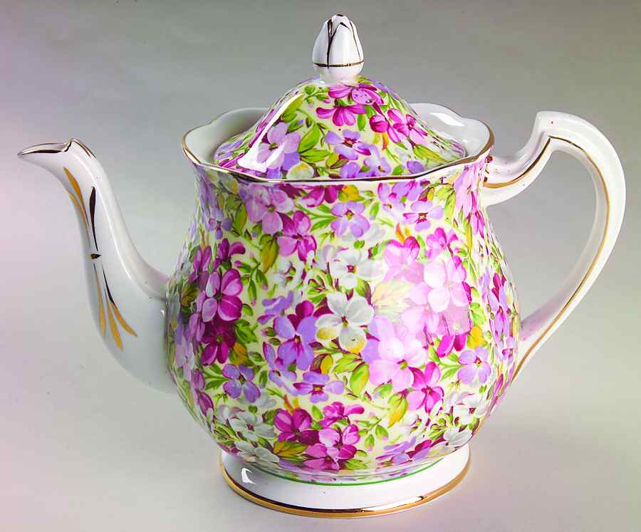 Virginia Stock Small Teapot & Lid by Royal Standard-1