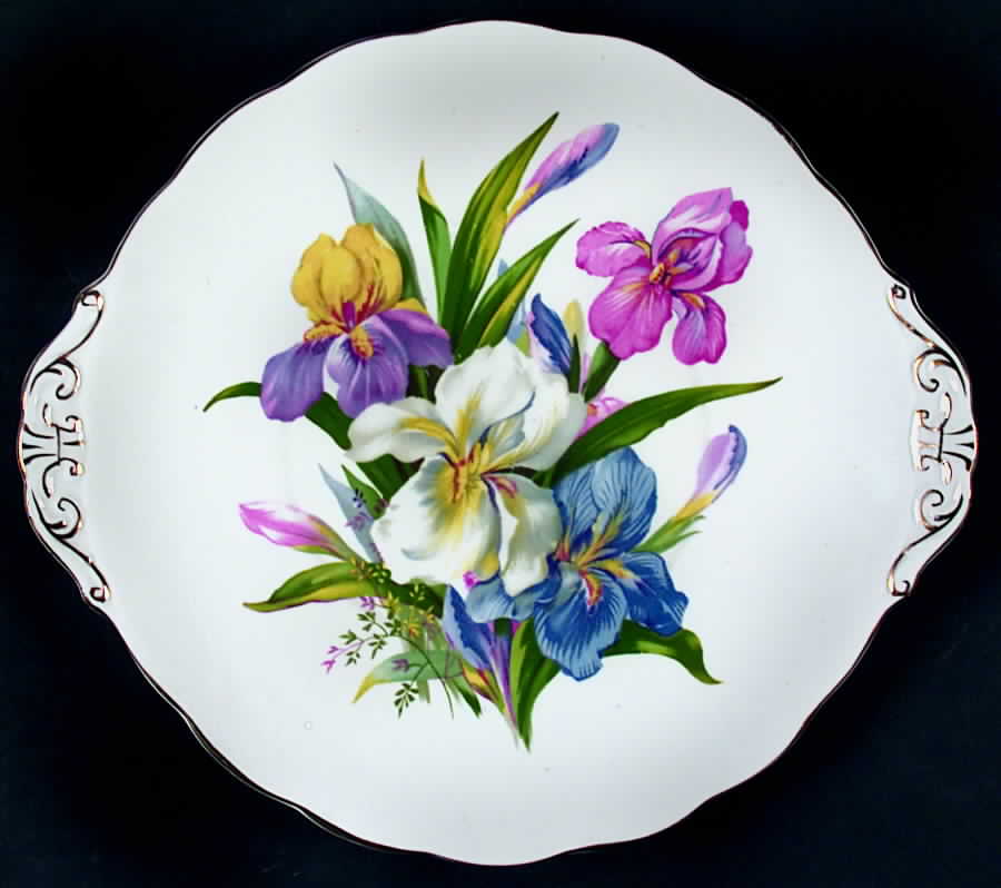 Winsome Handled Cake Plate by Royal Standard-1
