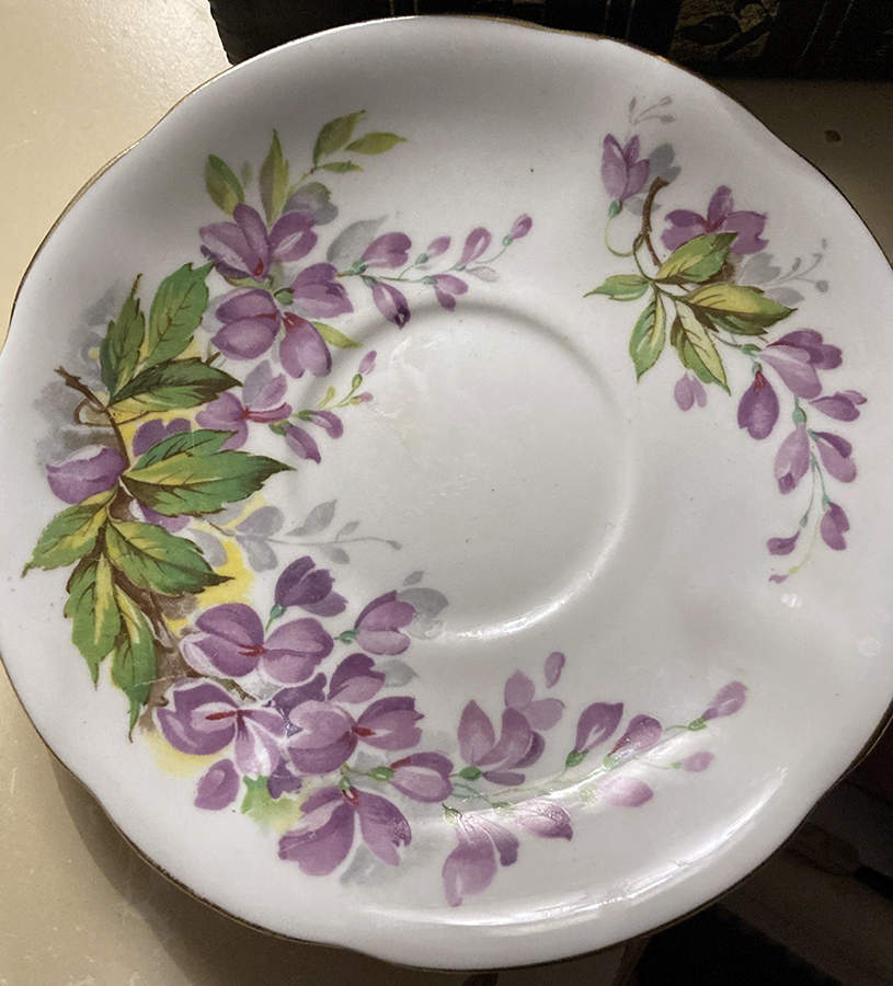 Wistaria Saucer by Royal Standard-1