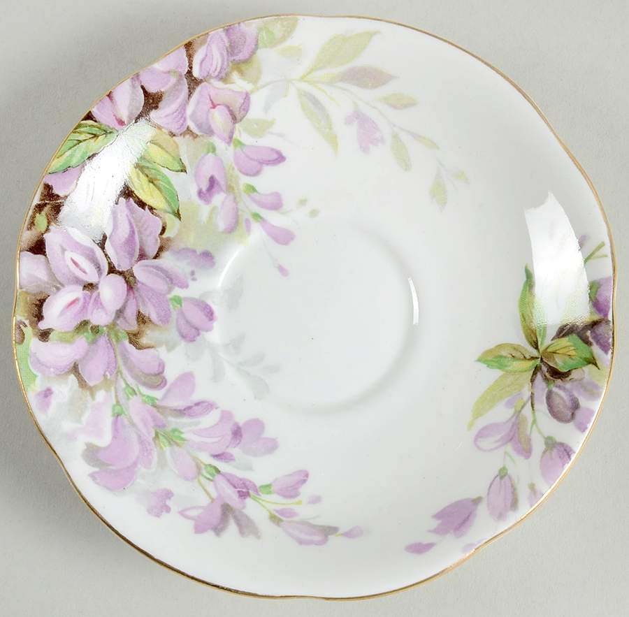 Wistaria Saucer for Demitasse Cup by Royal Standard-1