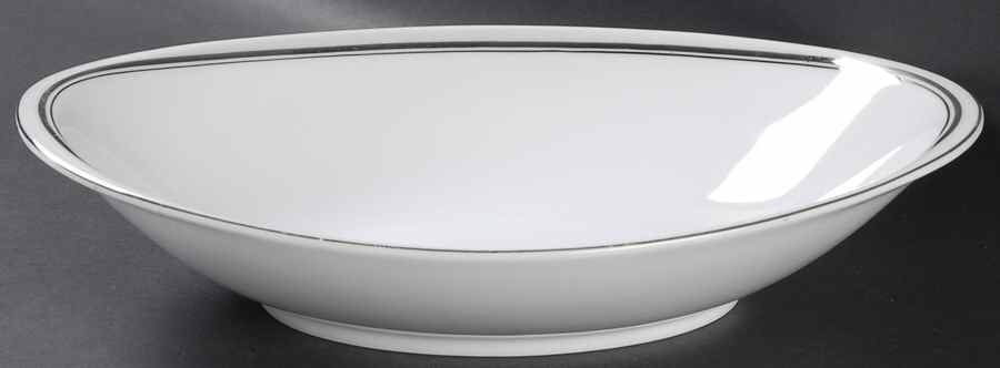 Baroness 11" Oval Vegetable Bowl by Royal Song-1