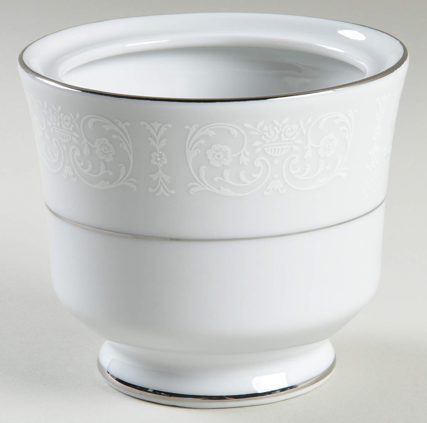 Bridal Lace Sugar Bowl No Lid by Royal Song-1