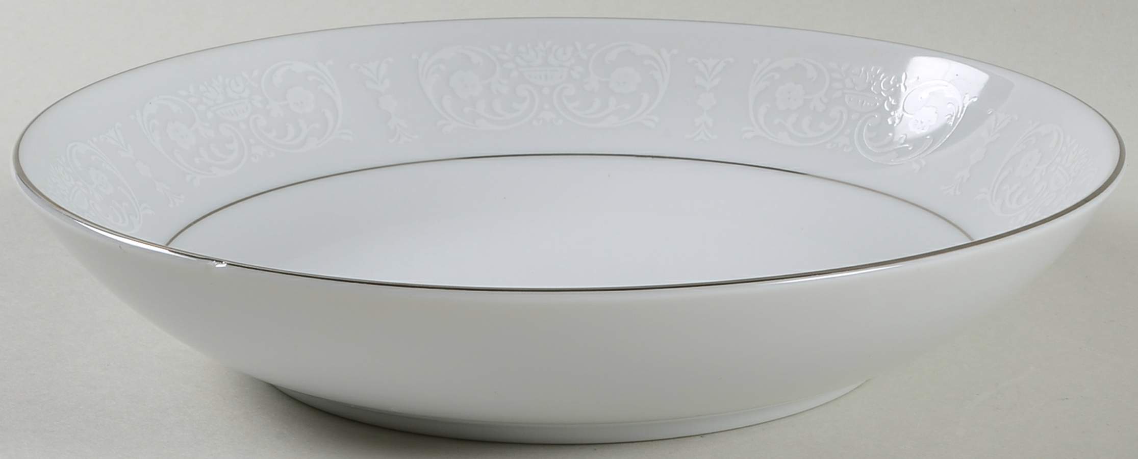 Bridal Lace Coupe Soup Bowl by Royal Song-1