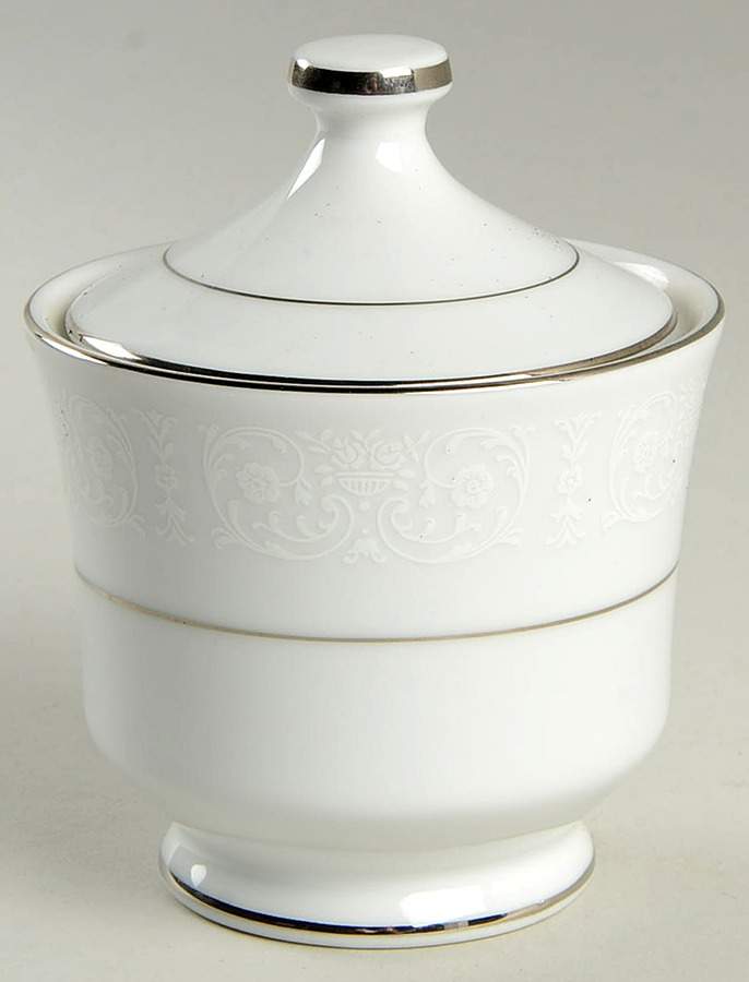 Bridal Lace Sugar Bowl & Lid by Royal Song-1
