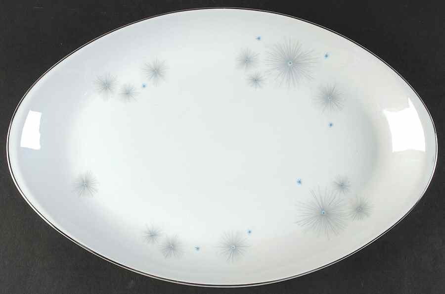 Celeste 14" Oval Serving Platter by Royal Song-1