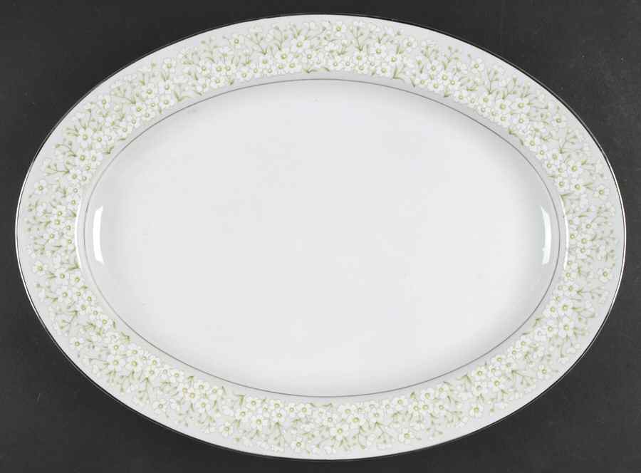 Collage 16" Oval Serving Platter by Royal Song-1
