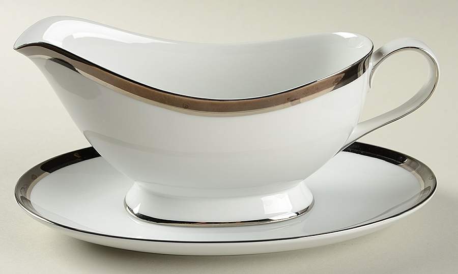 Empress Gravy Boat & Underplate/Relish by Royal Song-1