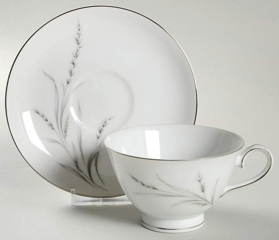 Eternally Yours Footed Cup & Saucer Set by Royal Song-1