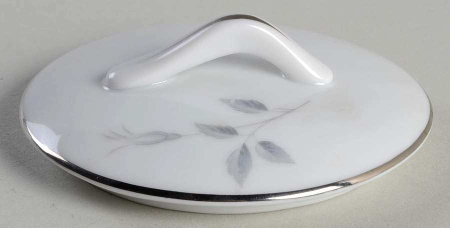 Midnight Rose Lid for Sugar Bowl by Royal Song-1