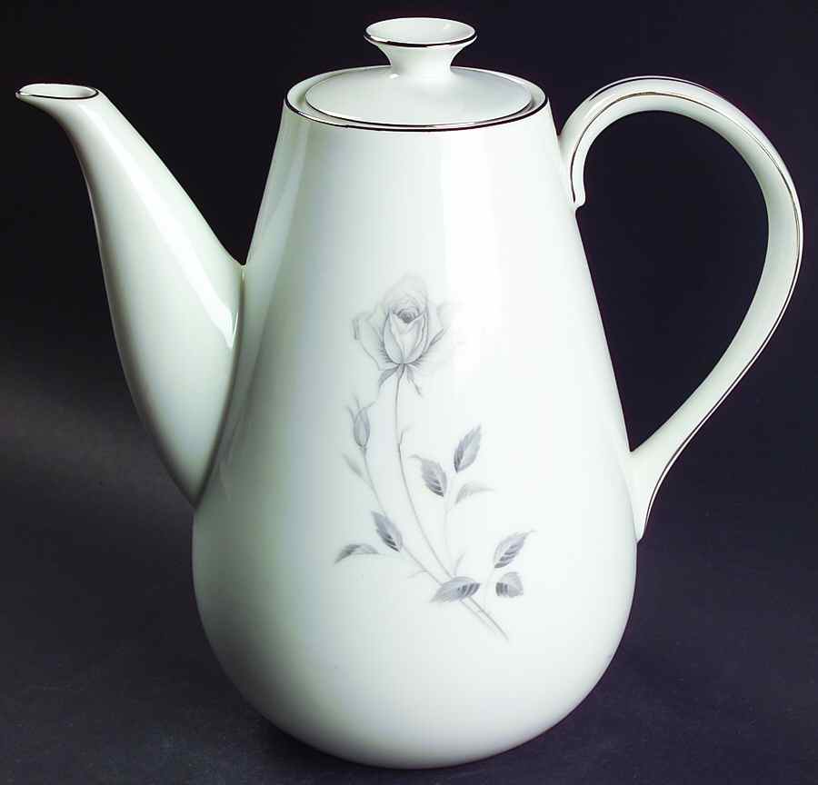 Midnight Rose Coffee Pot & Lid by Royal Song-1
