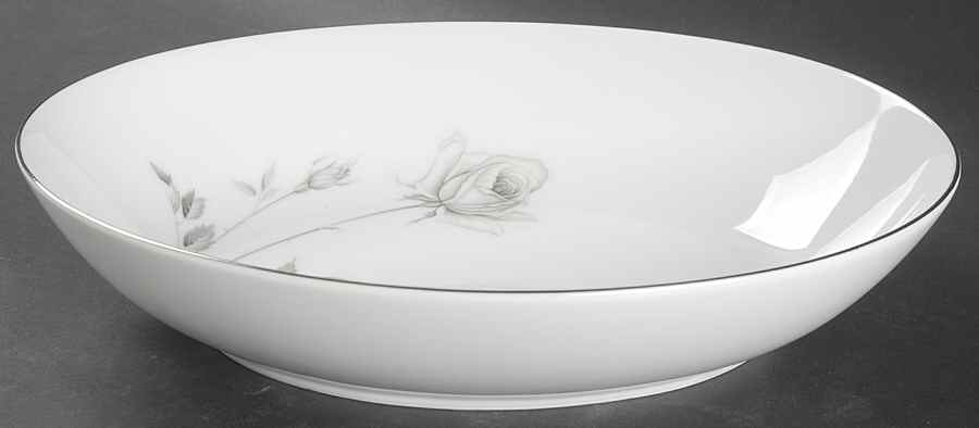 Midnight Rose 10" Oval Vegetable Bowl by Royal Song-1