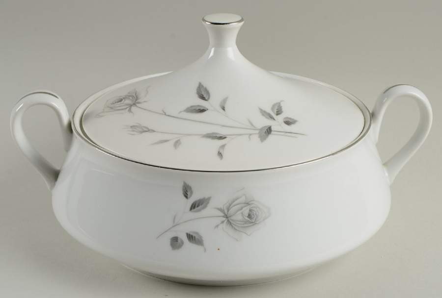 Midnight Rose Round Covered Vegetable by Royal Song-1