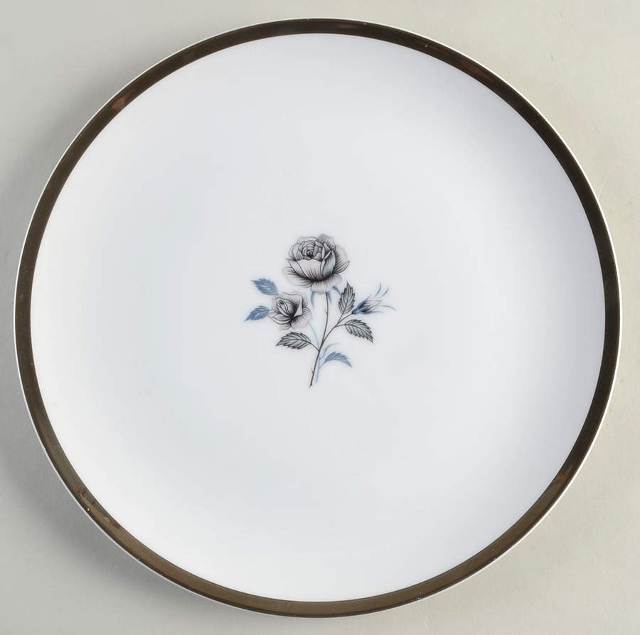 Moonlight Rose Dinner Plate by Royal Song-1
