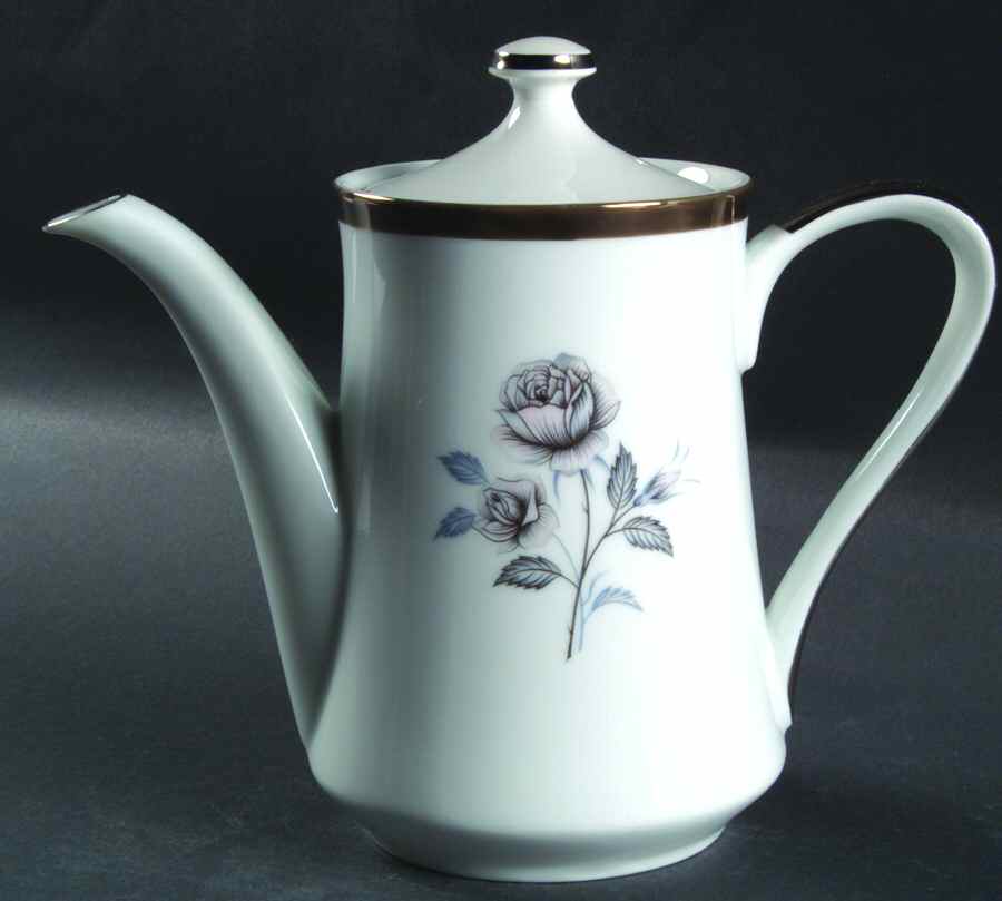 Moonlight Rose Teapot & Lid by Royal Song-1