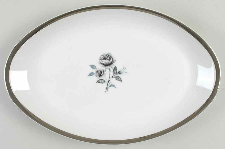 Moonlight Rose 14" Oval Serving Platter by Royal Song-1