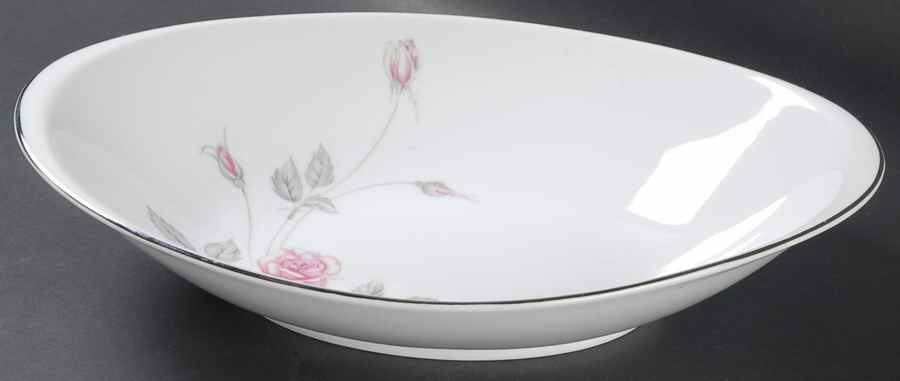Remembrance 11" Oval Vegetable Bowl by Royal Song-1