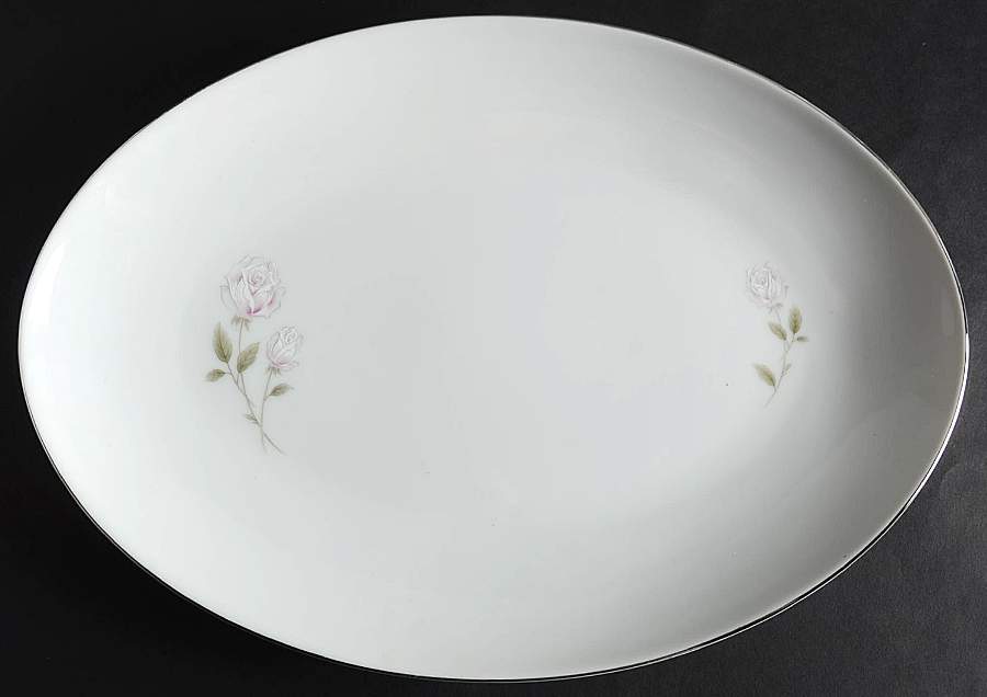 Romance 14" Oval Serving Platter by Royal Song-1