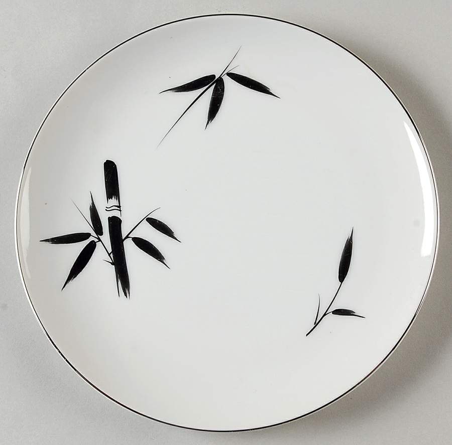 Silver Beauty Bread & Butter Plate by Royal Song-1