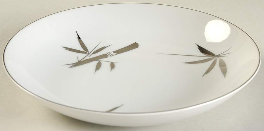 Silver Beauty Coupe Soup Bowl by Royal Song-1