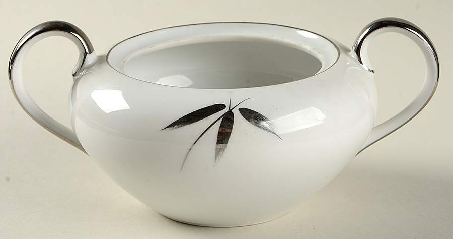 Silver Beauty Sugar Bowl No Lid by Royal Song-1