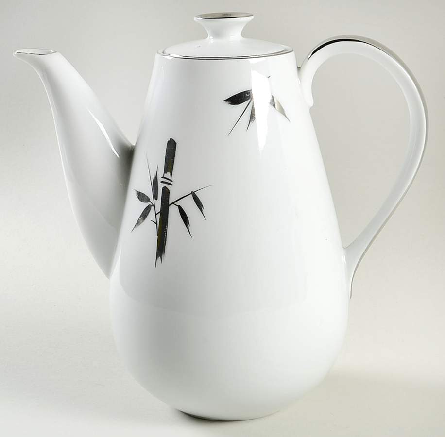 Silver Beauty Coffee Pot & Lid by Royal Song-1