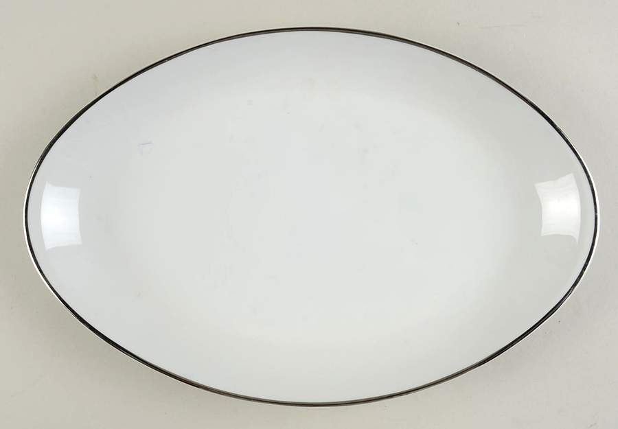 Simplicity 14" Oval Serving Platter by Royal Song-1