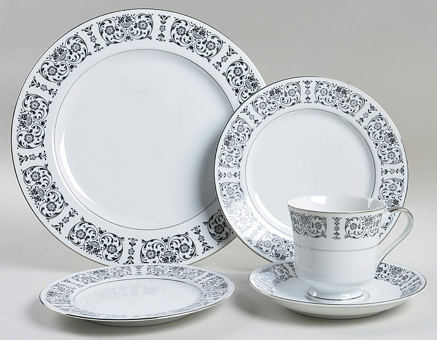 Trousseau 5 Piece Place Setting by Royal Song-1