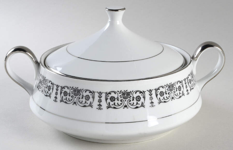 Trousseau Round Covered Vegetable by Royal Song-1