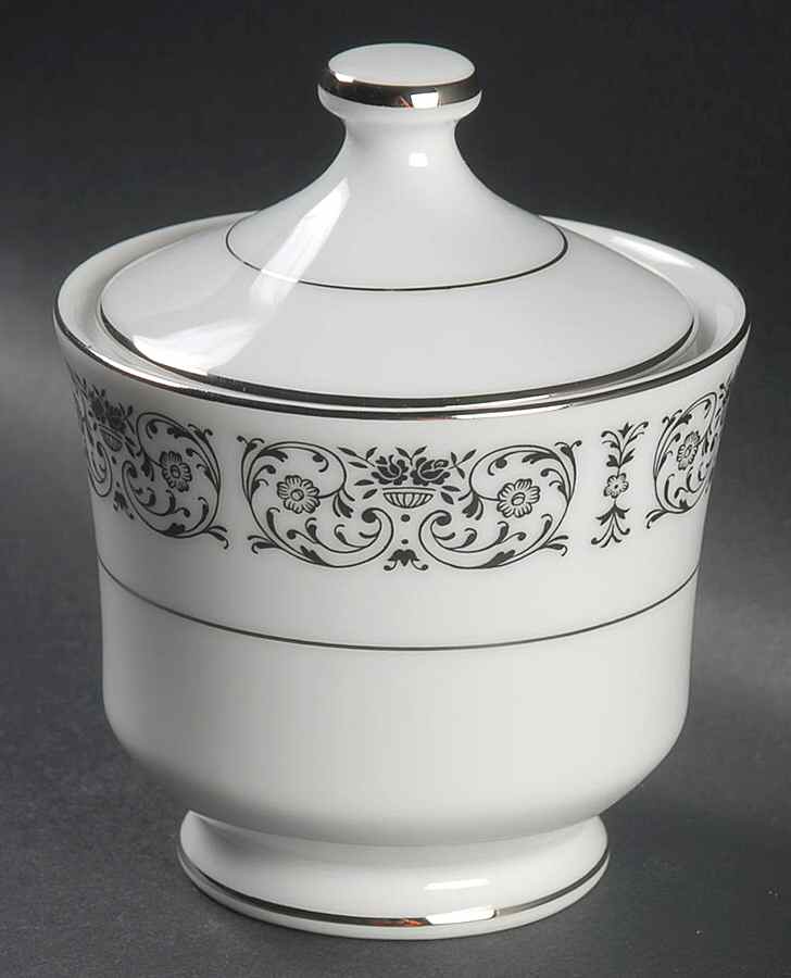 Trousseau Sugar Bowl & Lid by Royal Song-1