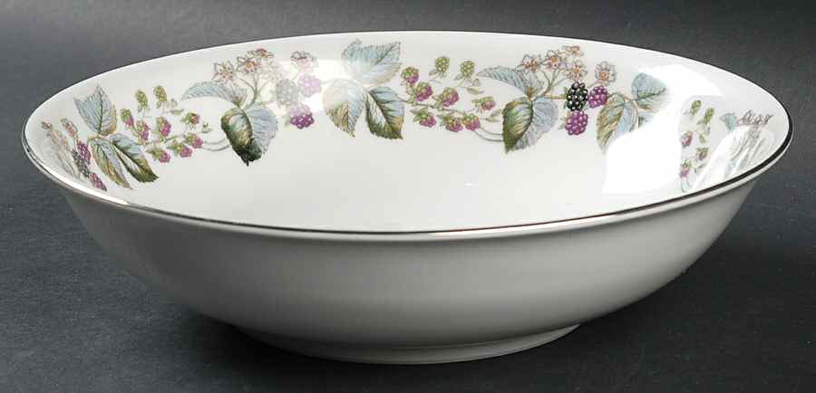 Blackberry 9" Round Vegetable Bowl by Royal Signet-1