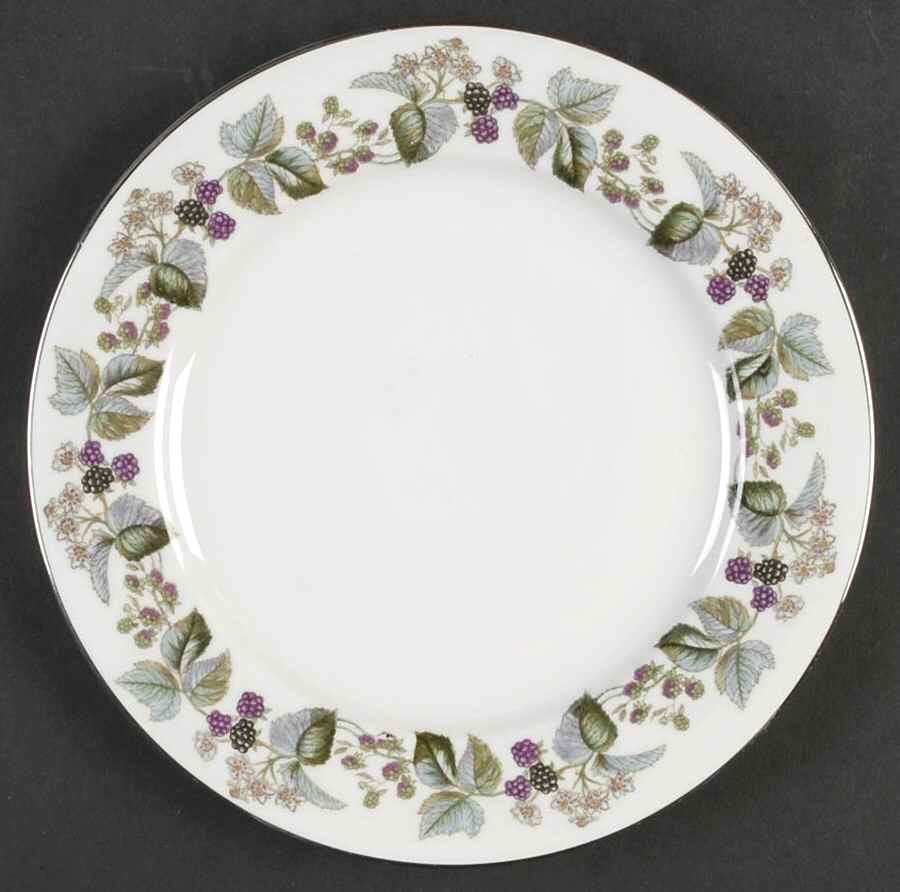 Blackberry Salad Plate by Royal Signet-1