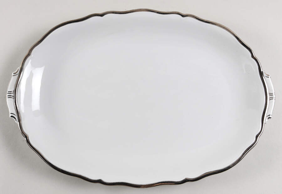 Princess 15" Oval Serving Platter by Royal Signet-1