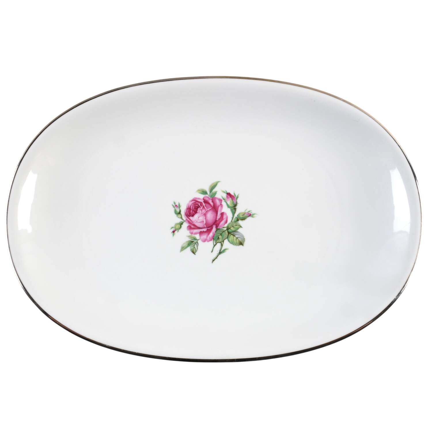 Sharon 15" Oval Serving Platter by Royal Signet-1