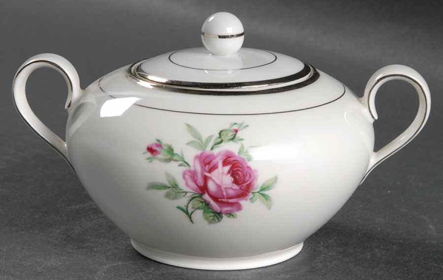 Sharon Sugar Bowl & Lid by Royal Signet-1
