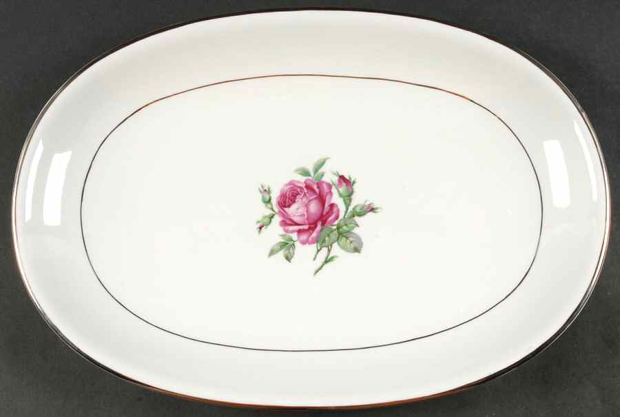 Sharon 15" Oval Serving Platter by Royal Signet-1