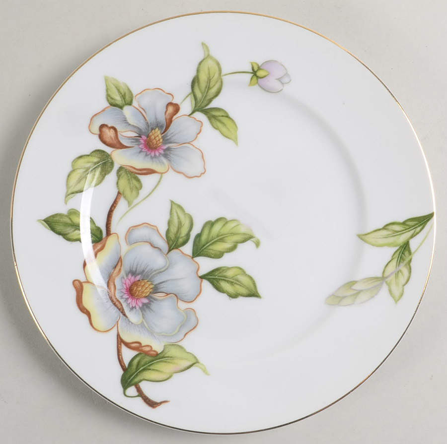 Dogwood Salad Plate by Roselyn-1