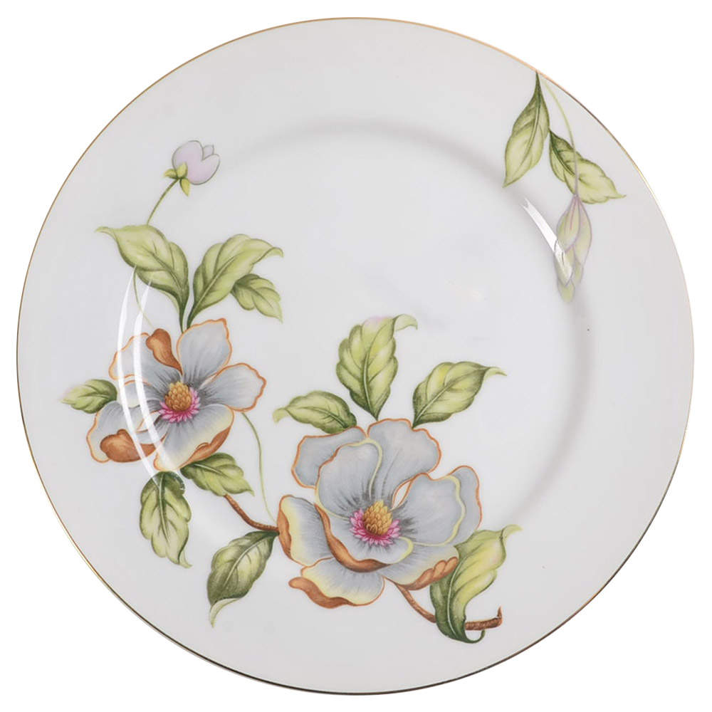 Dogwood Dinner Plate by Roselyn-1