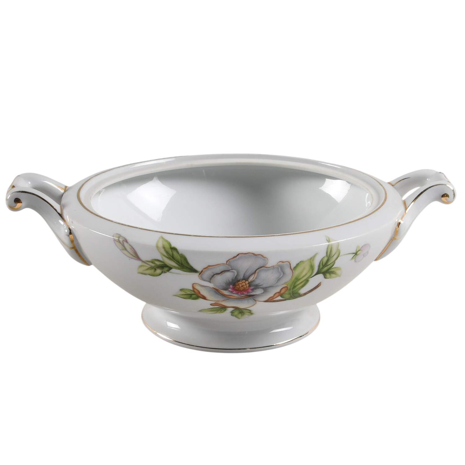 Dogwood Round Vegetable No Lid by Roselyn-1