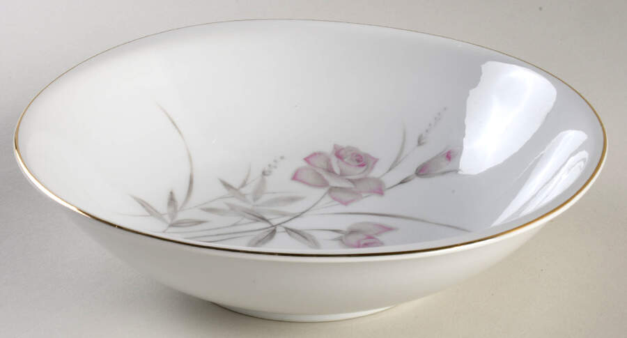 Blush Rose 8" Round Vegetable Bowl by Royal Sovereign-1